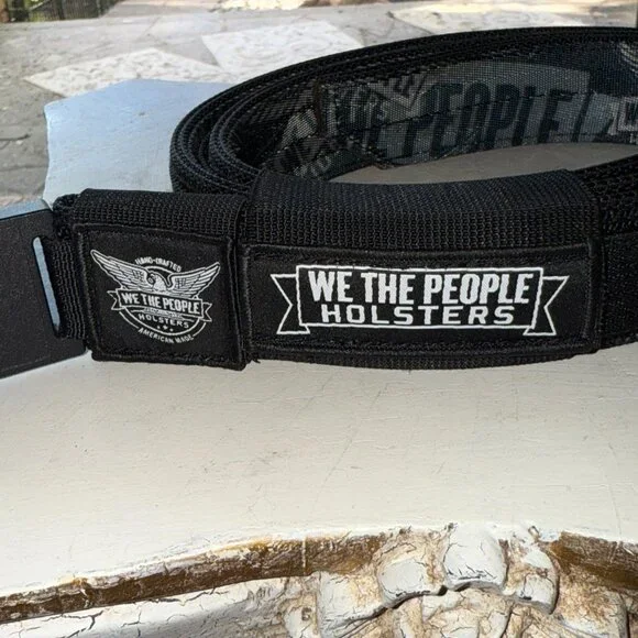 WE THE PEOPLE HOLSTER TACTICAL GUN BELT w/Talon Buckle XXL 48-52